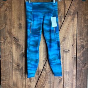 Athleta Rainier Printed Tight Leggings